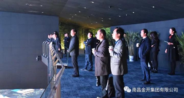 永修县县长郑绍一行莅临金开江南（中国）进行考察学习