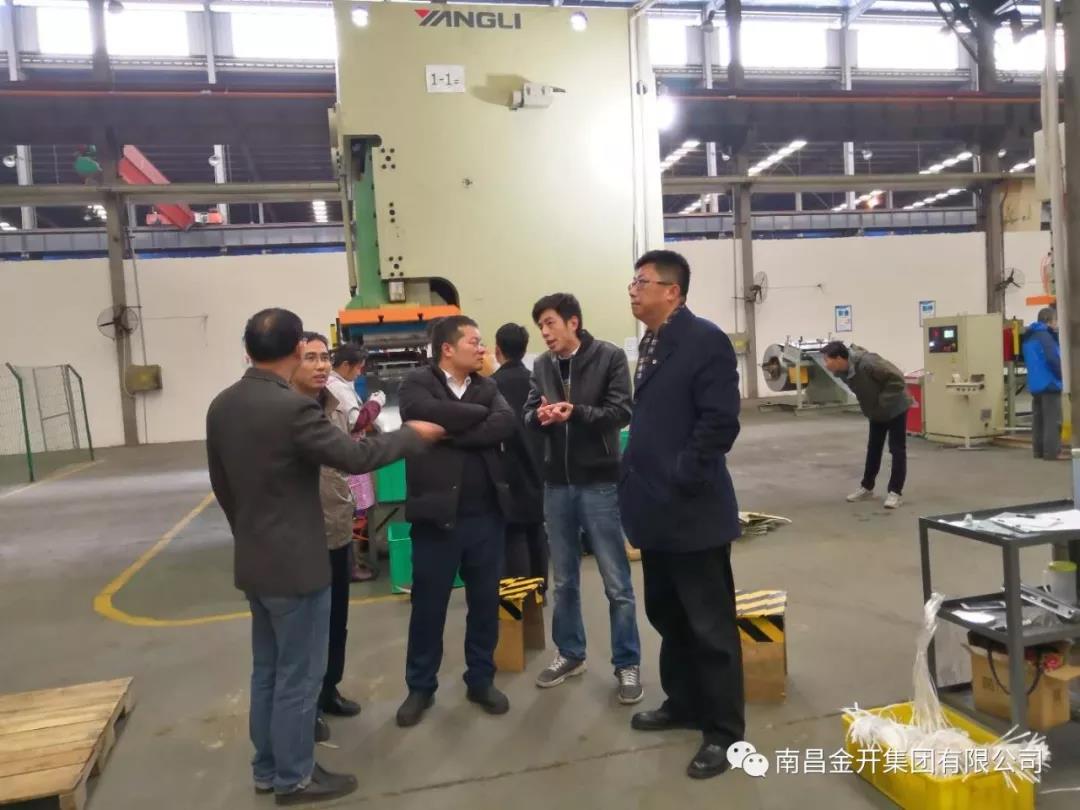 金开江南（中国）董事长胡顺明前往江南（中国）自主投资项目现场指导工作