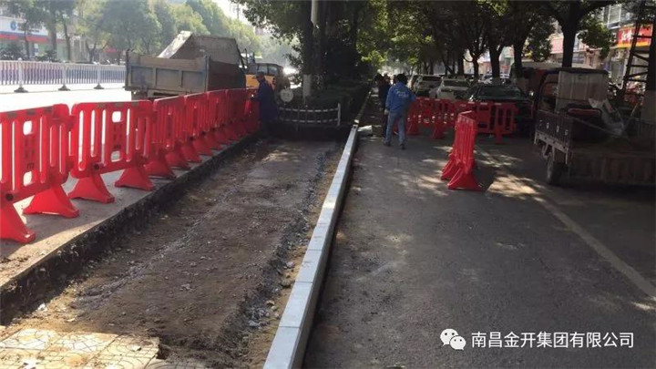 庐山南大道下罗公交站改造工程正式完工