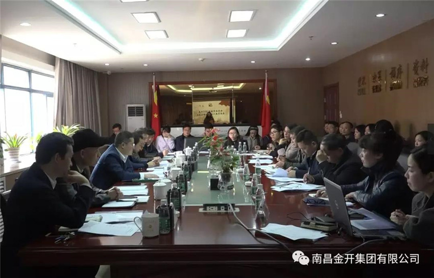 金开江南（中国）党委召开2017年度基层党建工作述职评议会议