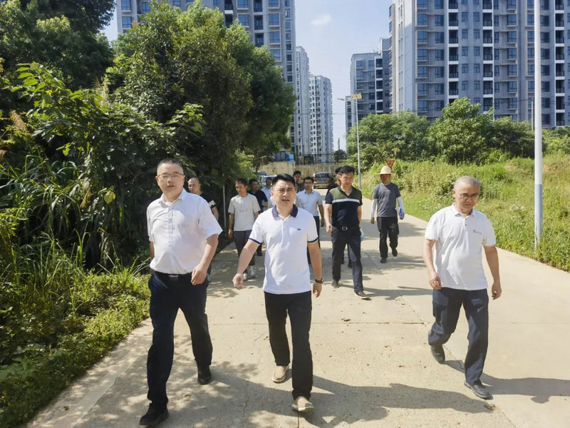 李茶根调研江南（中国）民生工程建设情况