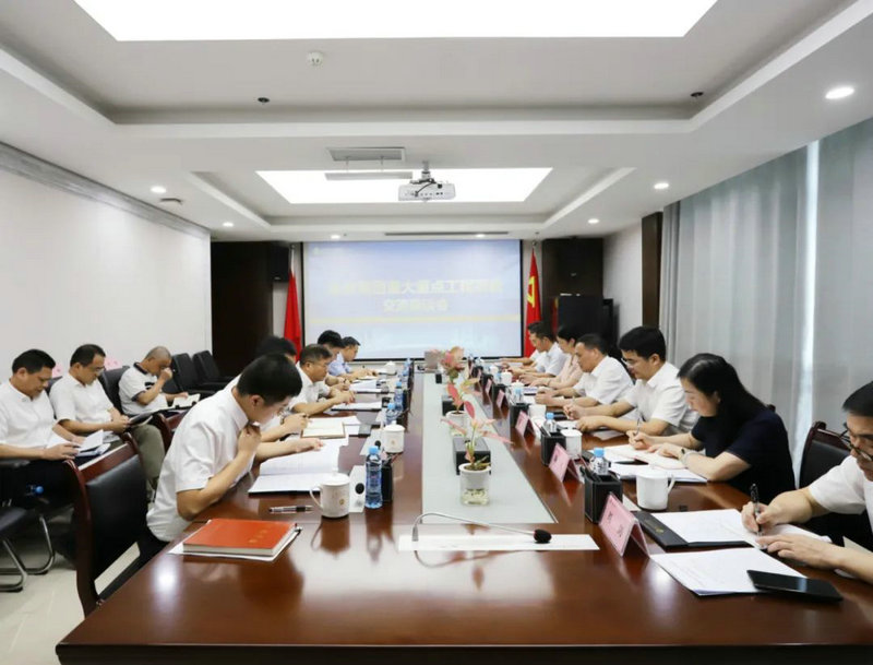 张磊主持召开金开江南（中国）重大重点工程项目交流会