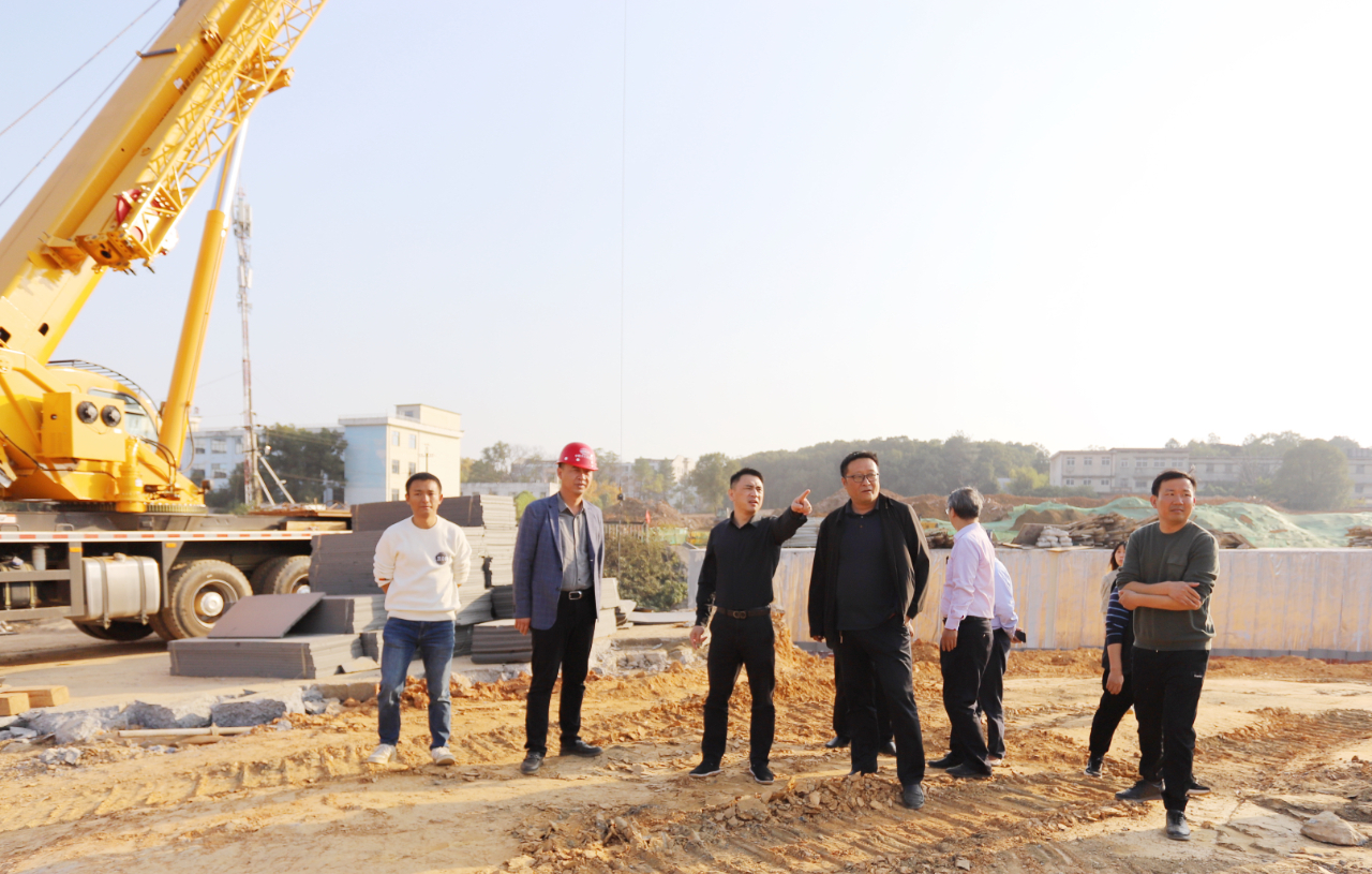 李茶根调研江南（中国）路网项目建设