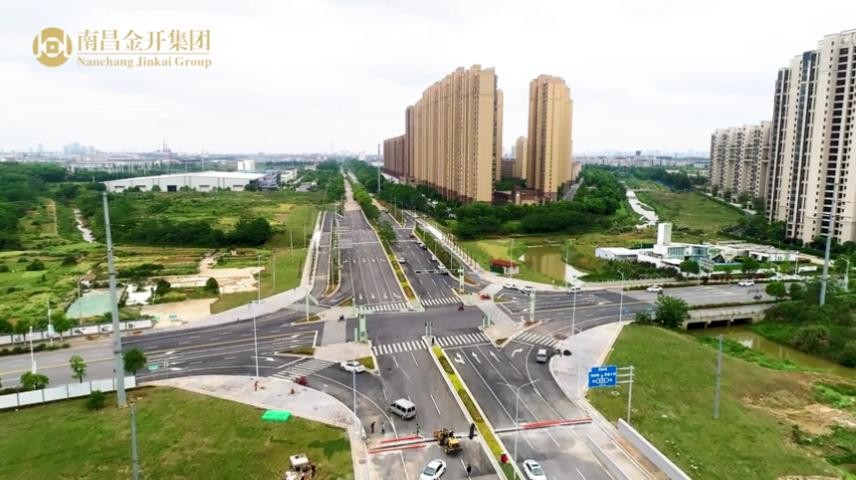 志敏大道下穿铁路框架桥引道工程竣工通车