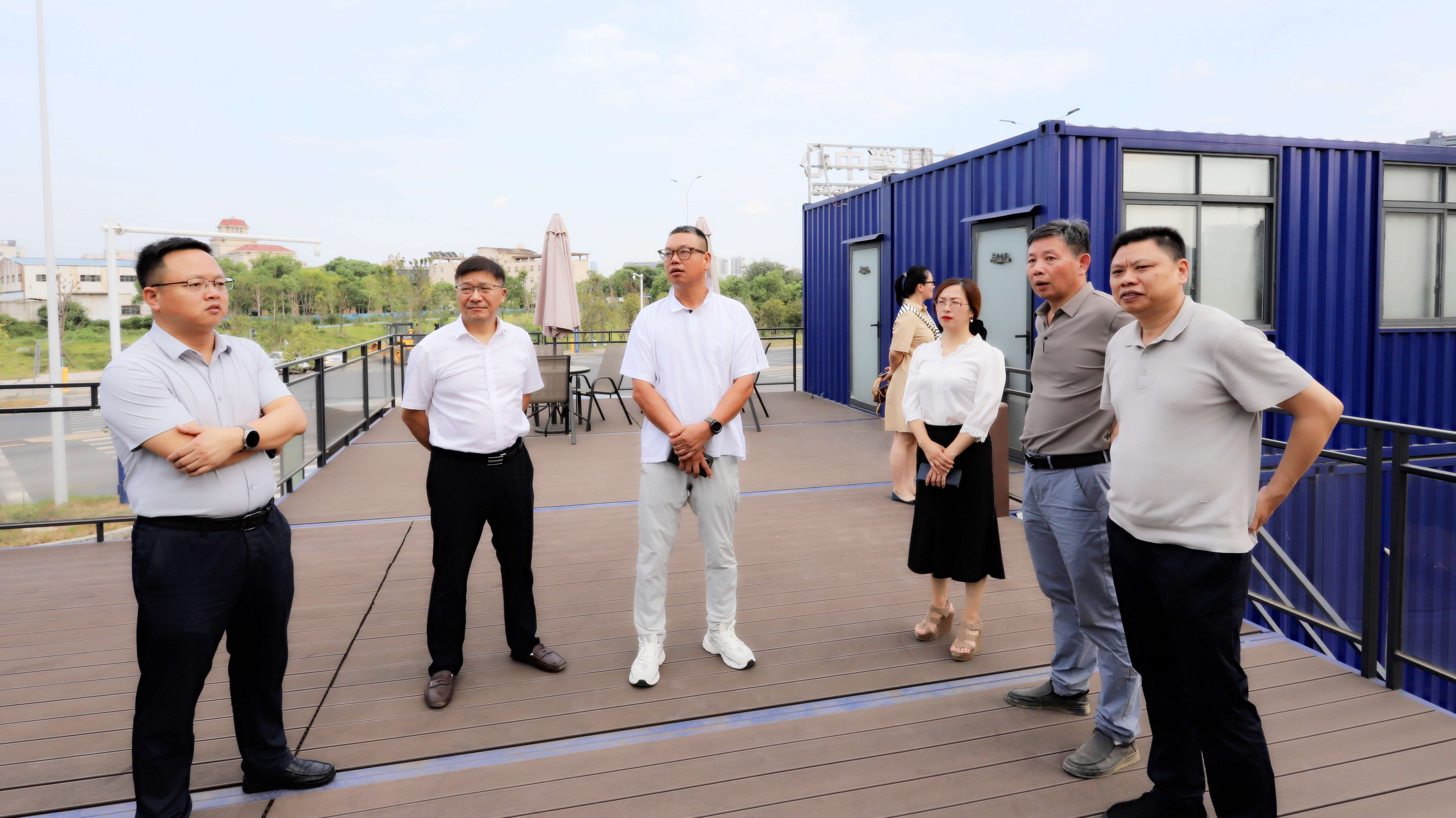 江西坤佳实业董事、总经理艾国强来访江南（中国）考察交流