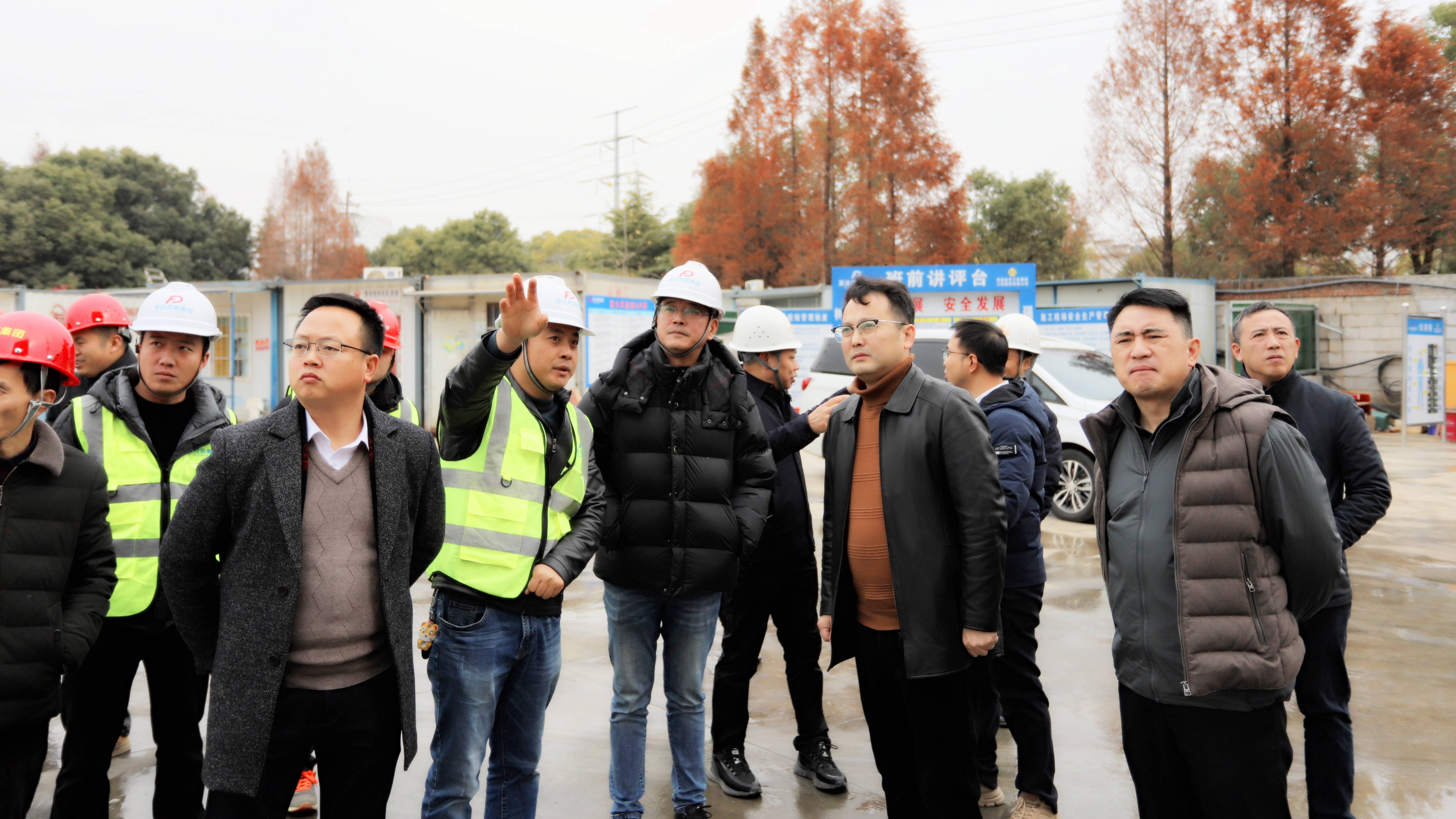 程振华带队调研江南（中国）重点项目建设情况